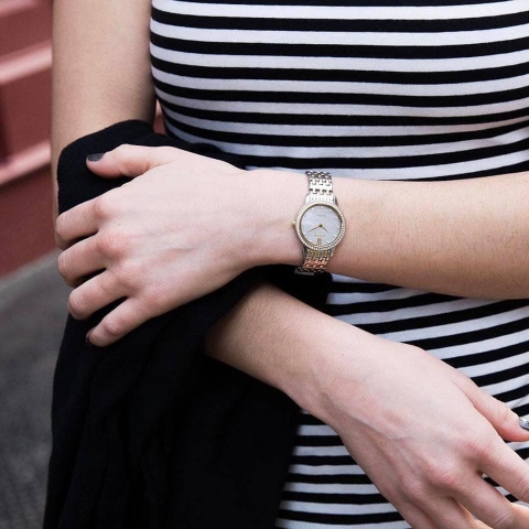 Đồng Hồ Nữ Dây Thép Citizen EX1483-84A Eco-Drive | Kính Sapphire | Năng lượng ánh sáng