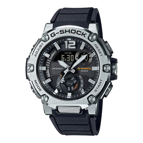 G-SHOCK GST-B300S-1A G-STEEL BLUETOOTH | NĂNG LƯỢNG MẶT TRỜI | GST-B300S-1ADR