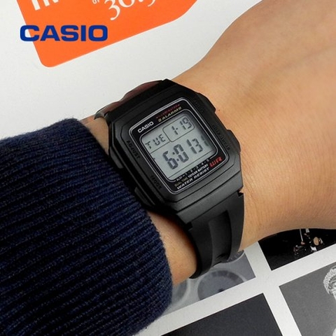 Casio F-201WA-1ADF Pin 10 Năm | F-201WA-1A