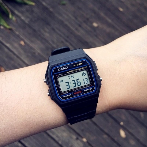 CASIO F-91W-1DG | F-91W-1 PIN 7 NĂM