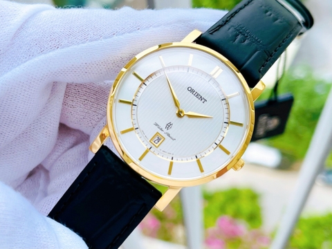 Đồng Hồ Nam Dây Da Orient Quartz FGW01002W0 Size 38mm - Kính Sapphire