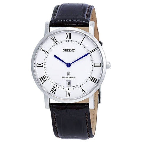 Đồng Hồ Nam Dây Da Orient Quartz FGW0100HW0 Size 38mm - Kính Sapphire