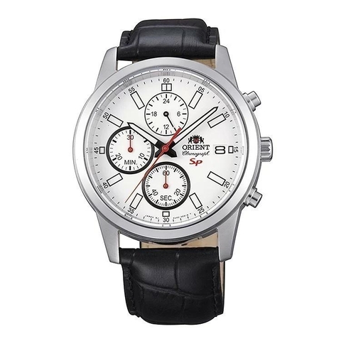 Đồng Hồ Nam Dây Da Orient Quartz FKU00006W0 Size 42mm