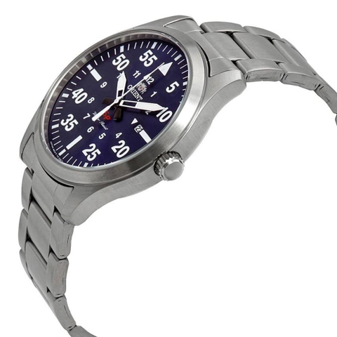 Đồng Hồ Nam Dây Thép Orient Quartz FUNG2001B0 Size 42mm