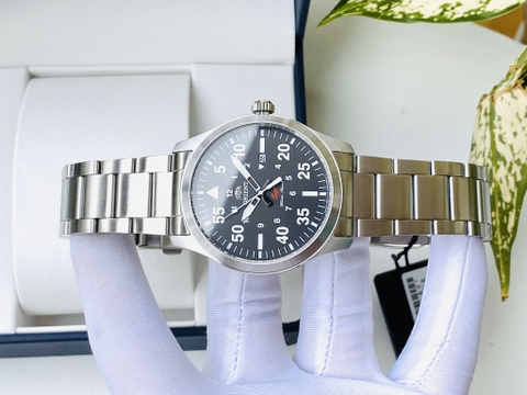 Đồng Hồ Nam Dây Thép Orient Quartz FUNG2001B0 Size 42mm