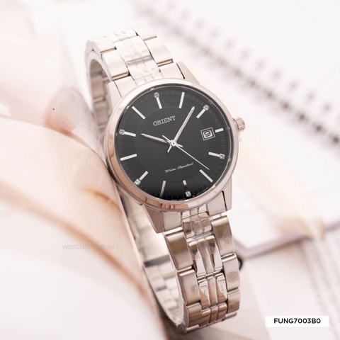 Đồng Hồ Nữ Dây Thép Orient Quartz FUNG7003B0