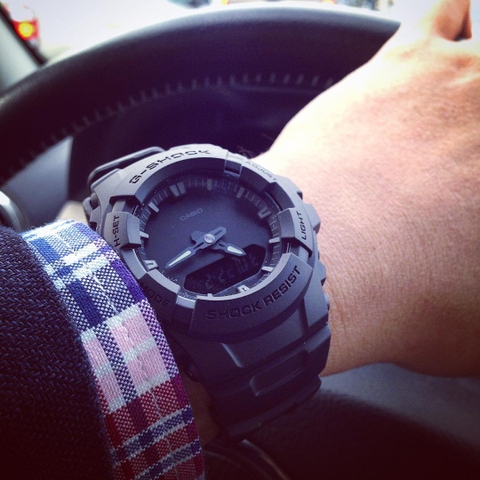 G-SHOCK G-100BB-1A SIZE NHỎ, KIM DẠ QUANG