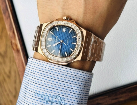 Đồng Hồ Nam Dây Thép Carnival Nautilus 8108G-VH-X Automatic - Kính Sapphire - Size 41mm