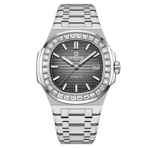 Đồng Hồ Nam Dây Thép Carnival Nautilus G8108.305.011 Automatic - Kính Sapphire - Size 41mm - Carnival 8108G-VT-MXAM