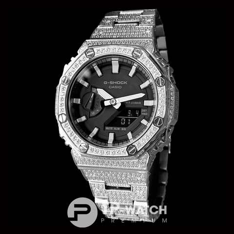 G-SHOCK GA-2100 ĐỘ GIÁP AP FULL ĐÁ MẶT VÀ DÂY | GA-2100 CUSTOM FULL ĐÁ MẶT VÀ DÂY