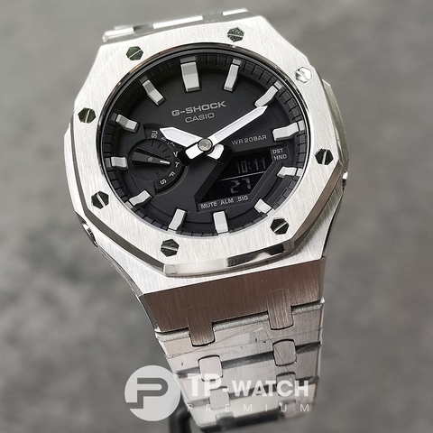 G-SHOCK GA-2100-1A AP CUSTOM FULL STEEL ROYAL OAK