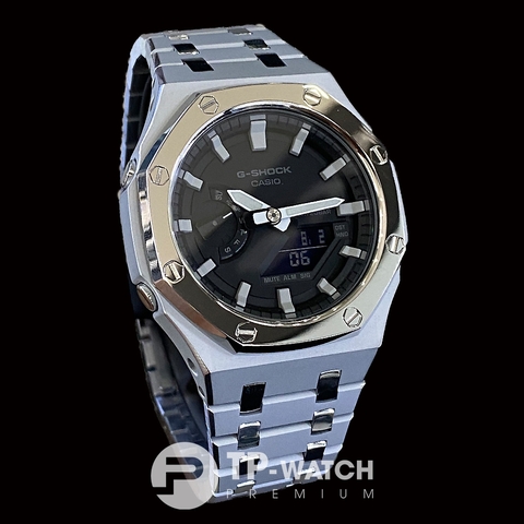 G-SHOCK GA-2100-1A AP CUSTOM LAYER SILVER ROYAL OAK (SPECIAL)