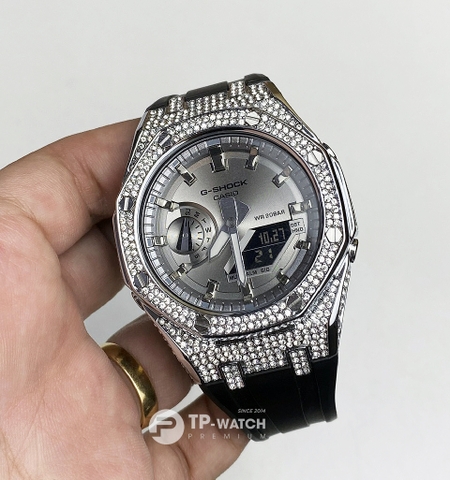 G-SHOCK GA-2100SB-1A AP CUSTOM DIAMOND x BLACK