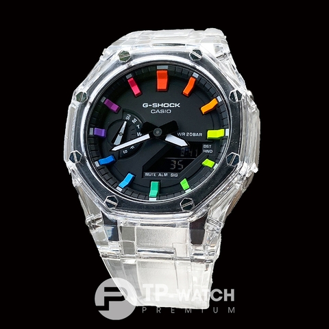 G-SHOCK GA-2100SKE-7A AP CUSTOM SKELETON x RAINBOW ROYAL OAK (SPECIAL)