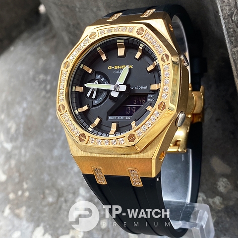 G-SHOCK GA-2110SU-9A AP CUSTOM GOLDEN DIAMOND x BLACK ROYAL OAK (SPECIAL)