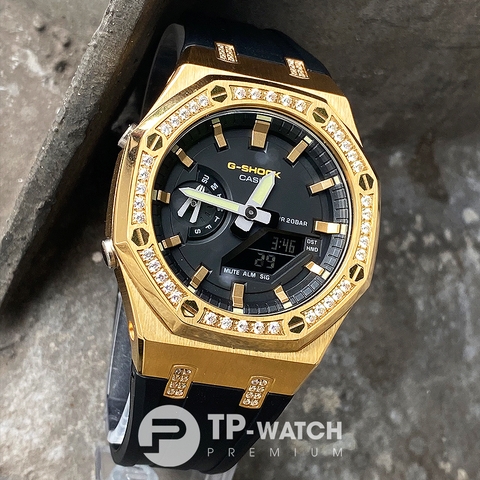 G-SHOCK GA-2110SU-9A AP CUSTOM GOLDEN DIAMOND x BLACK ROYAL OAK (SPECIAL)