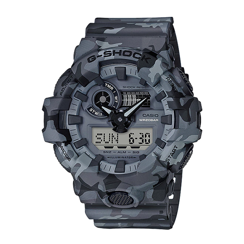 G-SHOCK GA-700CM-8A Grey Camo