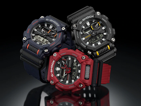 G-SHOCK GA-900-4A HEAVY-DUTY RED | GA-900-4ADR