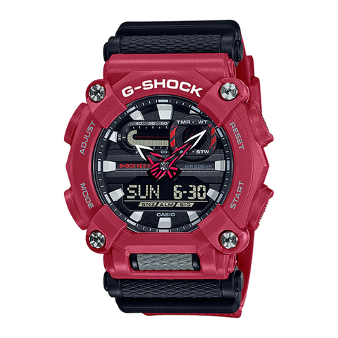 G-SHOCK GA-900-4A HEAVY-DUTY RED | GA-900-4ADR