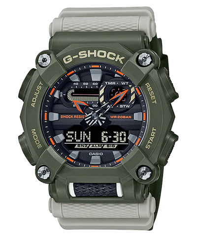 G-SHOCK GA-900HC-3ADR HEAVY-DUTY GREEN | GA-900HC-3A