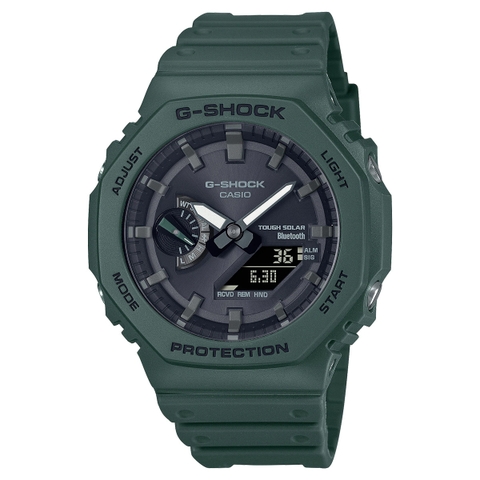 G-SHOCK GA-B2100-3A BLUETOOTH - PIN NĂNG LƯỢNG MẶT TRỜI | GA-B2100-3ADR CARBON CORE