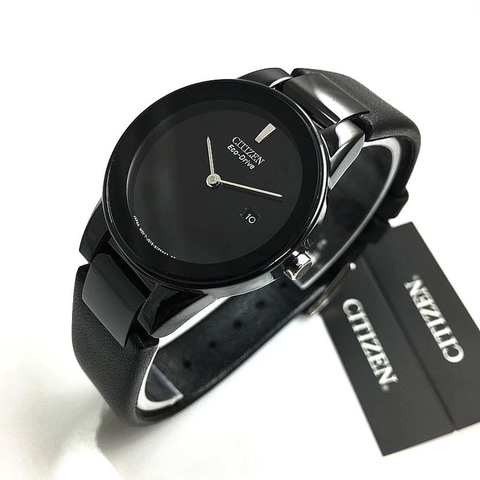 Đồng Hồ Nữ Dây Da Citizen GA1055-06E Eco-Drive - Size 30mm