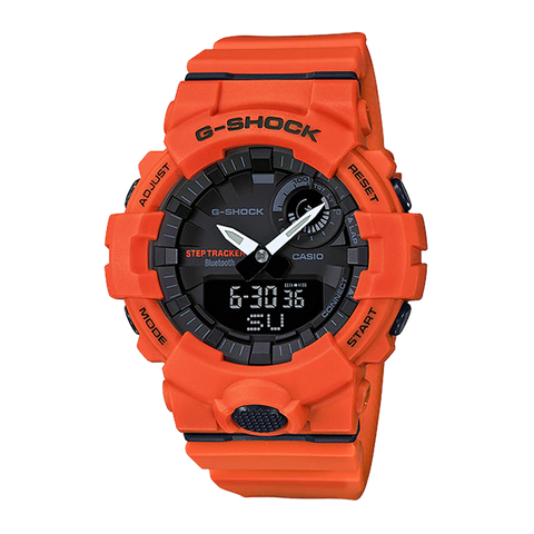 G-SHOCK GBA-800-4A G'SQUAD BLUETOOTH | STEP TRACKER | GBA-800-4ADR