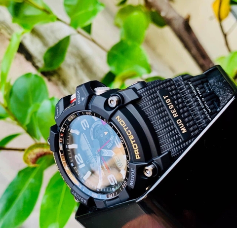 G-SHOCK GG-1000-1A MUDMASTER | La bàn, cảm biến nhiệt độ, chống bùn, kim dạ quang | GG-1000-1ADR