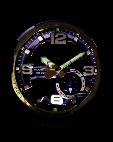 G-SHOCK GG-1000GB-1A MUDMASTER | La bàn, cảm biến nhiệt độ, chống bùn, kim dạ quang | GG-1000GB-1ADR