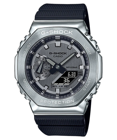 G-SHOCK GM-2100-1ADR METAL BEZEL | GM-2100-1A