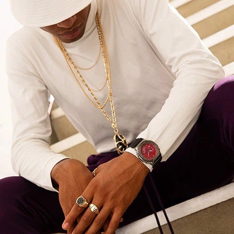 G-SHOCK GM-2100B-4ADR METAL BEZEL | GM-2100B-4A