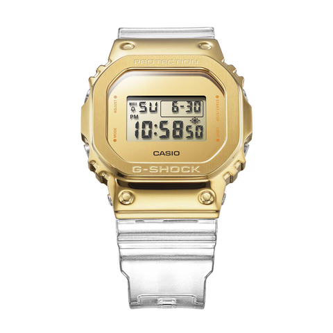 G-SHOCK GM-5600SG-9DR GOLD BEZEL Dây Nhựa | GM-5600SG-9D