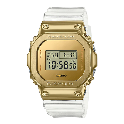 G-SHOCK GM-5600SG-9DR GOLD BEZEL Dây Nhựa | GM-5600SG-9D