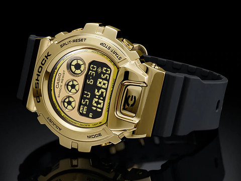 G-SHOCK GM-6900G-9 GOLD METALLIC BEZEL 25TH ANNIVERSARY | GM-6900G-9DR