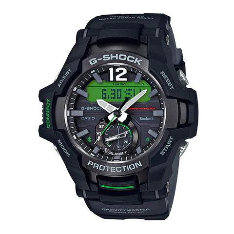 G-SHOCK GR-B100-1A3DR GRAVITY MASTER | BLUETOOTH | NĂNG LƯỢNG MẶT TRỜI | GR-B100-1A3