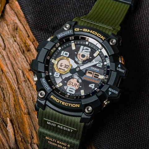 G-SHOCK GSG-100-1A3 MUDMASTER (Năng lượng mặt trời) | GSG-100-1A3DR