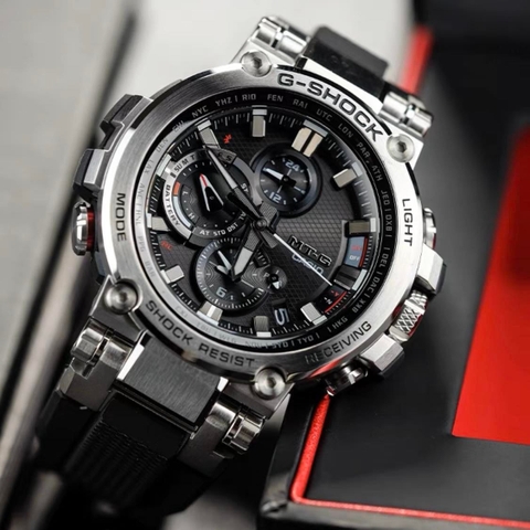 G-SHOCK MTG-B1000-1A KÍNH SAPHIRE | NĂNG LƯỢNG MẶT TRỜI | MTG-B1000-1ADR