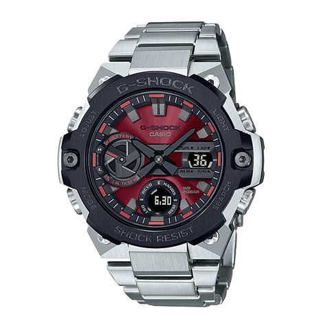G-SHOCK GST-B400AD-1A4 G-STEEL BLUETOOTH | NĂNG LƯỢNG MẶT TRỜI | GST-B400AD-1A4DR CARBON CORE