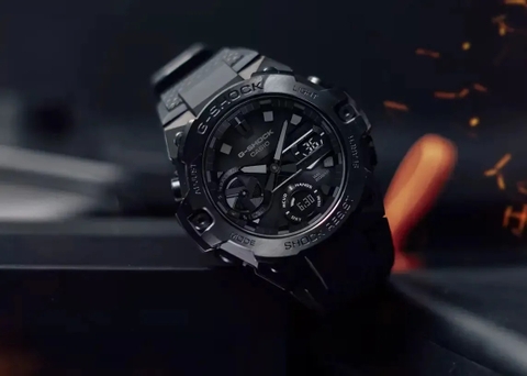 G-Shock GST-B400BB-1ADR Bluetooth | Năng Lượng Mặt Trời | Lõi Carbon | GST-B400BB-1A