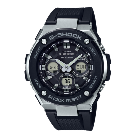 G-SHOCK GST-S300-1A G-STEEL SIZE NHỎ (NĂNG LƯỢNG MẶT TRỜI)