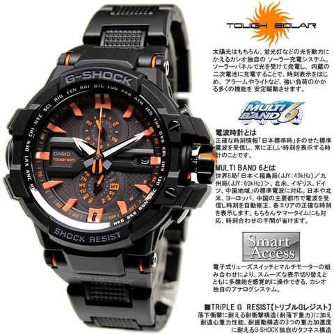 G-Shock GW-A1000FC-1A4DR Gravity Master | Năng Lượng Mặt Trời - Multiband 6 | GW-A1000FC-1A4