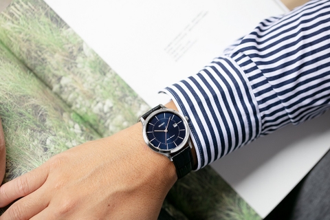 Đồng Hồ Nam Dây Da Orient Quartz RF-QD0005L