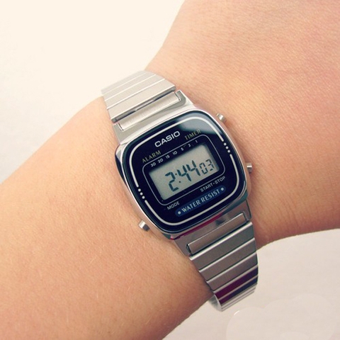 CASIO STANDARD LA670WA-1SDF Dây Thép | LA670WA-1S