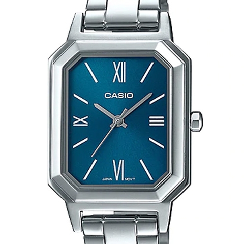 CASIO STANDARD LTP-E168D-2BDF DÂY THÉP |  LTP-E168D-2B