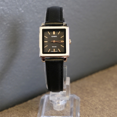 Casio Nữ LTP-E176L-1AVDF dây da | LTP-E176L-1A