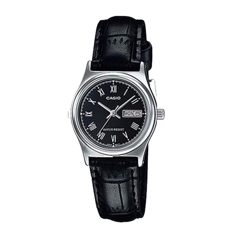 CASIO NỮ LTP-V006L-1BUDF Dây Da | LTP-V006L-1B
