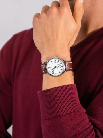 ĐỒNG HỒ NAM DÂY DA FESTINA F20347/5 THỤY SĨ