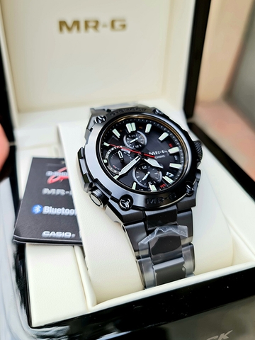 G-Shock MRG-B1000B-1ADR Dây Titan | Kính Sapphire | GPS | Năng Lượng Mặt Trời | MRG-B1000B-1A