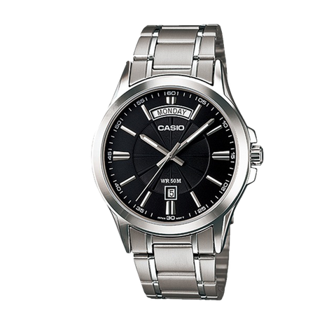CASIO STANDARD MTP-1381D-1AVDF Dây Thép | MTP-1381D-1A