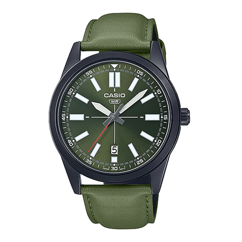CASIO STANDARD MTP-VD02BL-3EUDF Dây Da | MTP-VD02BL-3E